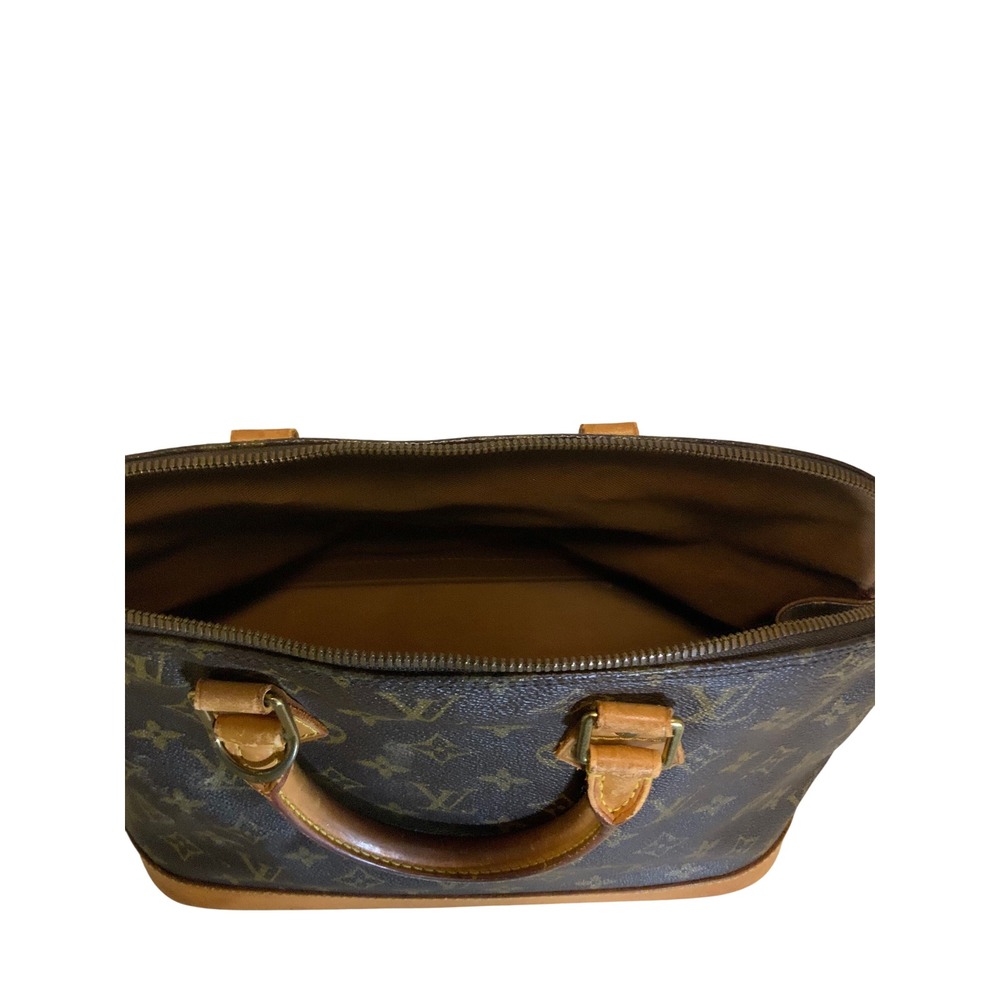 Louis Vuitton Alma PM Monogram Canvas Handbag Brown M51130 Vintage - Picture 4 of 16